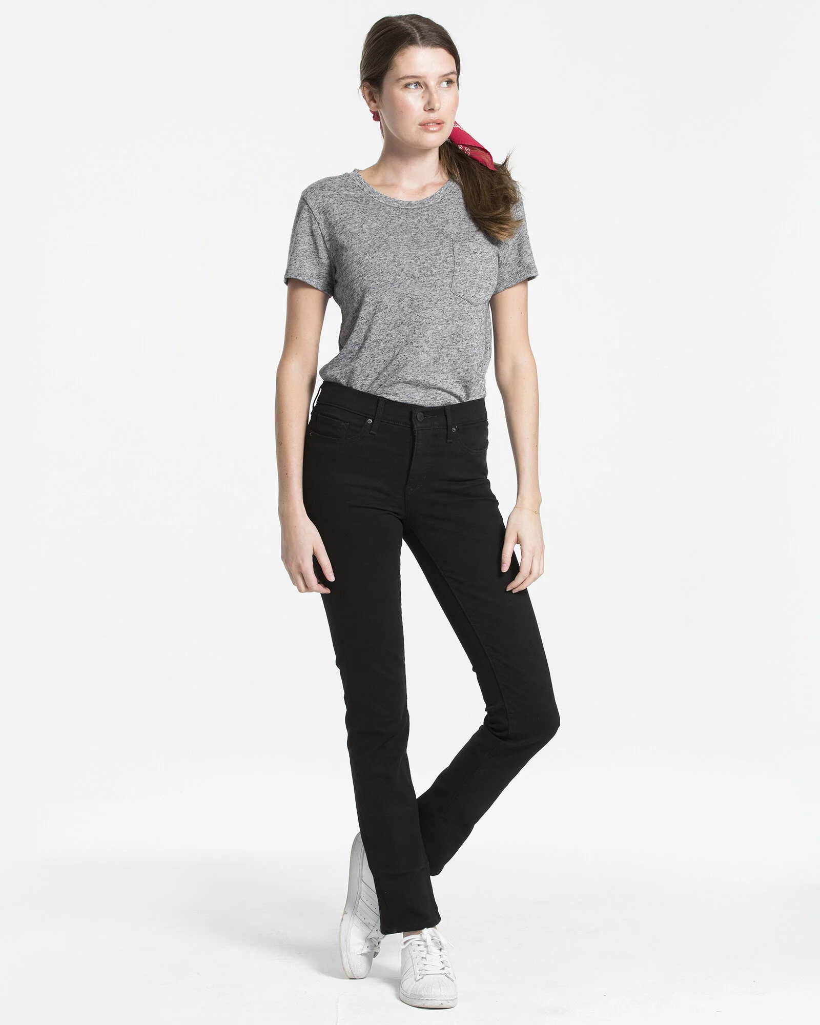 Levis 312 Shaping Slim Jeans Black Cotton Wool Womens And Mens